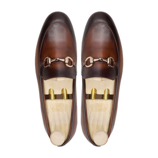 Dospalillos - Men's Burnished Brown Calf Leather Loafer
