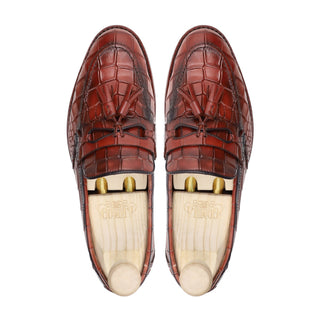 Nottingham - Men's Orange Tan Calf Leather Loafer
